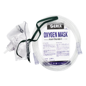 Masca de Oxigen Adulti, Sterila, Standard, Serix, 1  buc/set, 100 set/BAX
