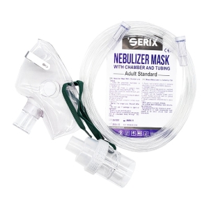 Masca de Oxigen cu Nebulizator, Adulti, Standard, Steril, Serix, 1  buc/set, 100 set/BAX