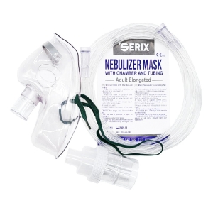 Masca de Oxigen cu Nebulizator, Adulti, Elongata, Steril, Serix, 1  buc/set, 100 set/BAX