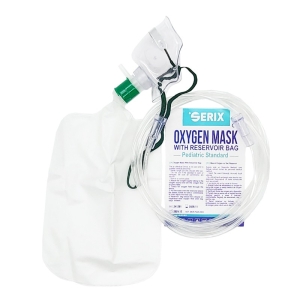 Masca de Oxigen Pediatrica cu Rezervor, Sterila, Standard, Serix, 1  buc/set, 100 set/BAX