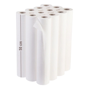 Role Medicale tip Cearceaf, 2 straturi, 50cm x 50m, Serix, 12 role/set,