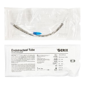Sonda Endotraheala Flexometalica cu balonas, D.I. (mm) 8.0, Serix, 25  buc/set, 8 set/BAX