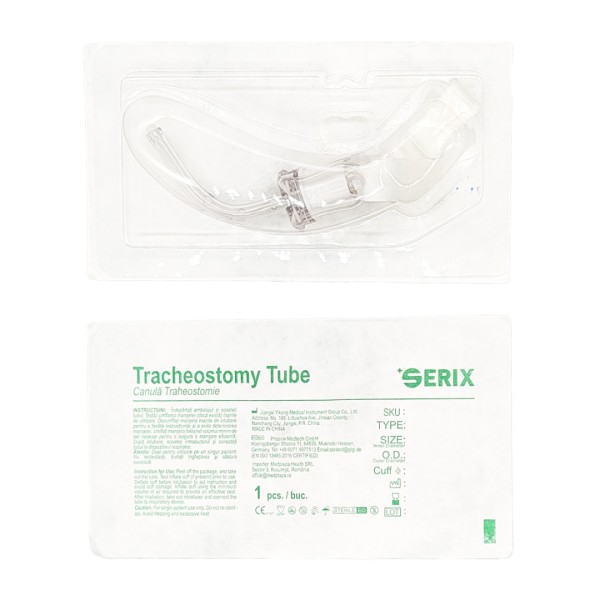ps-45083 Canula Traheostomie fara balonas, marime 5.0, Serix, 10 buc/set, 10 set/BAX